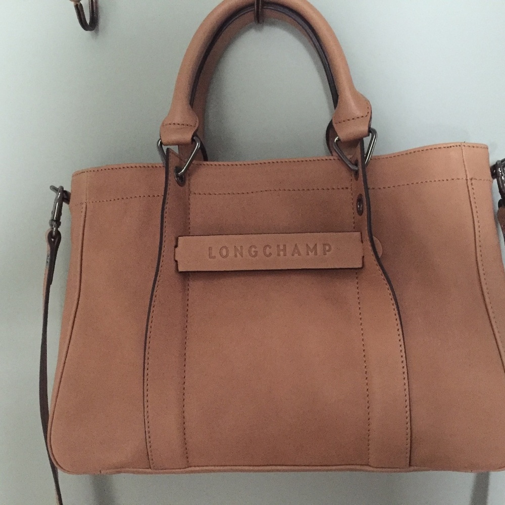 Longchamp 3D Tote Bag M in Tan